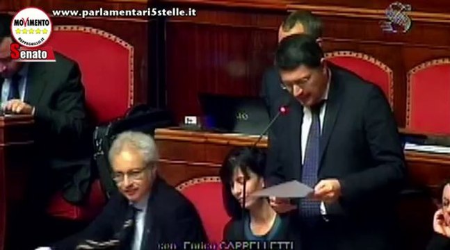 Cappelletti (M5S): Voto di scambio politico mafioso, l'ipocrisia del centro destra - MoVimento 5 Stelle