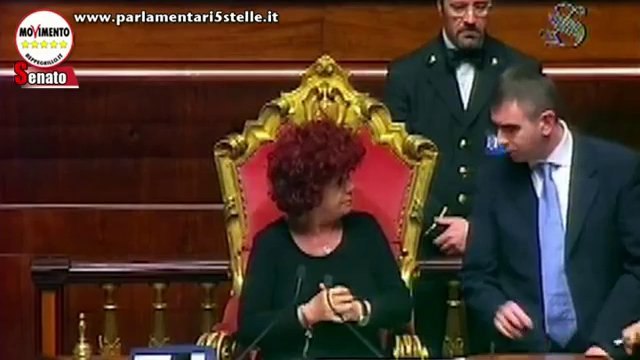M5S, Santangelo annuncia in aula l'impeachment per Napolitano - MoVimento 5 Stelle