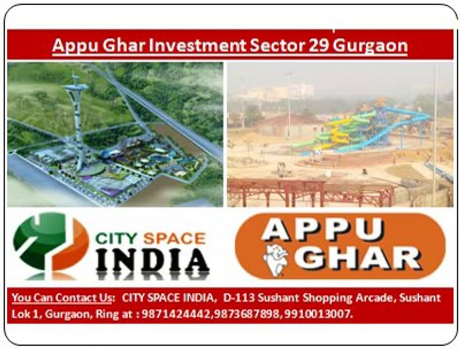 Appu ghar Food court~~~~~::9873687898::~~~~Retail Shops sector 29 ggn