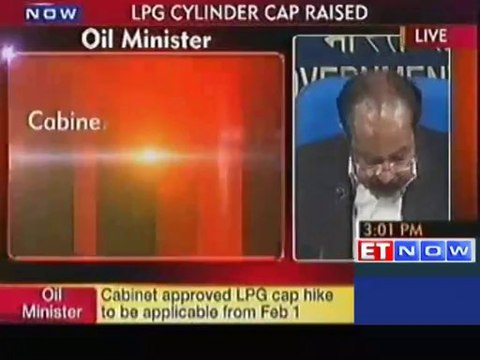 Cabinet approves hiking of subsidised LPG cylinders