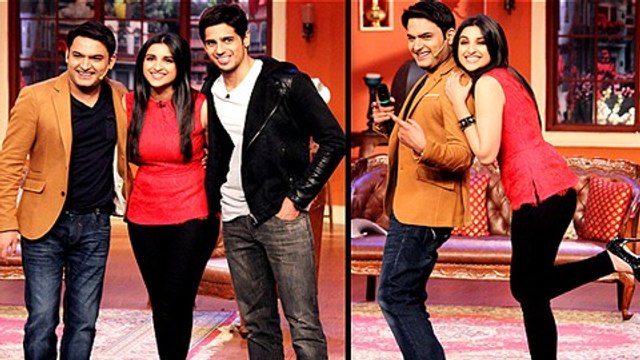 Sidharth Malhotra And Parineeti Chopra At Comedy Nights With Kapil