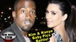 KIM KARDASHIAN, KANYE WEST BATTLE Over First Pics of BABY NORTH WEST