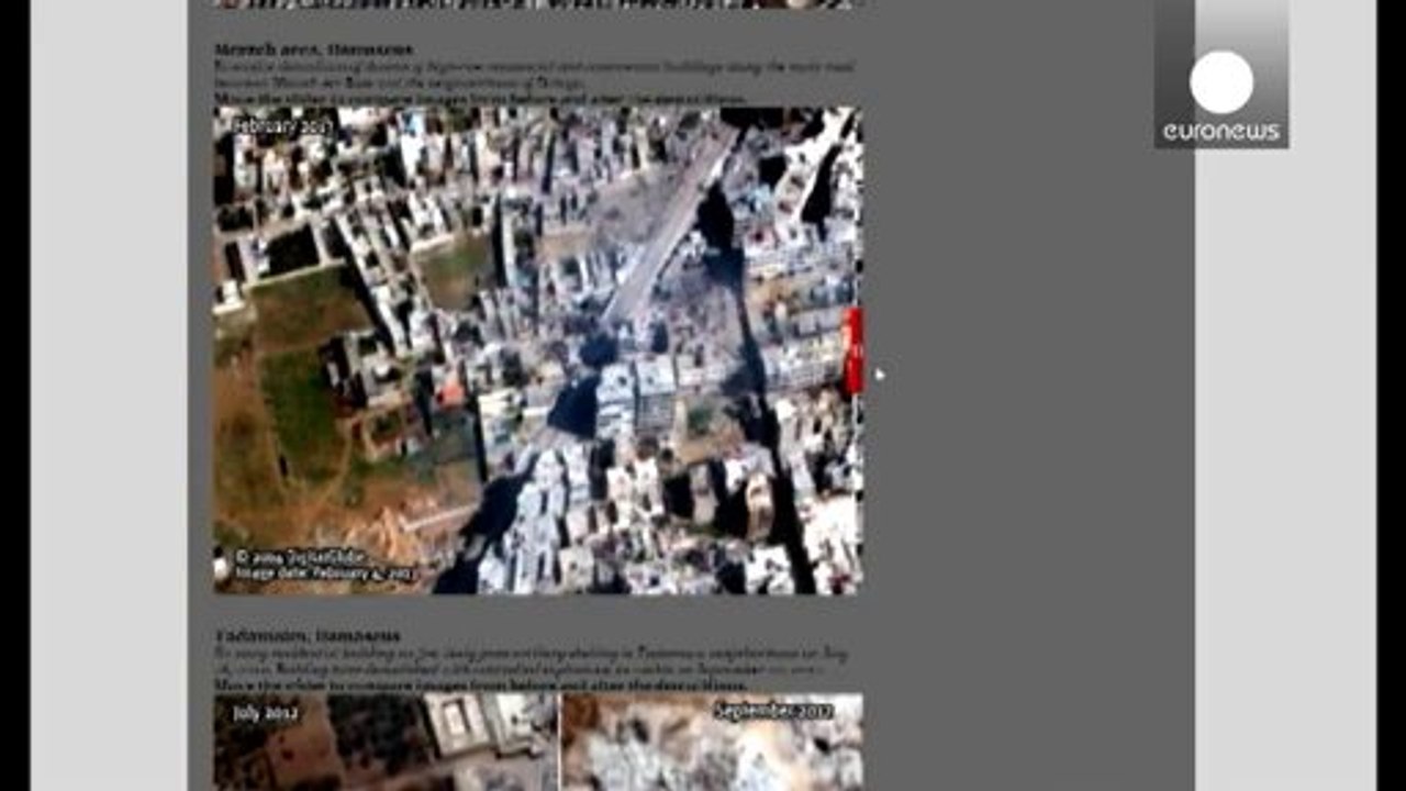 Le régime syrien aurait rasé des quartiers résidentiels favorables aux rebelles