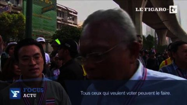 Thaïlande : l'opposition manifeste contre les élections