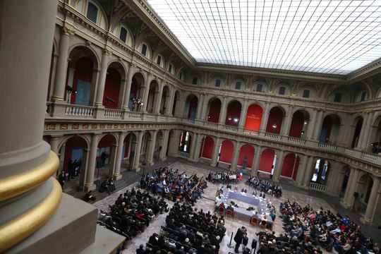 Table ronde avec des étudiants en cursus franco-allemands #Strasbourg