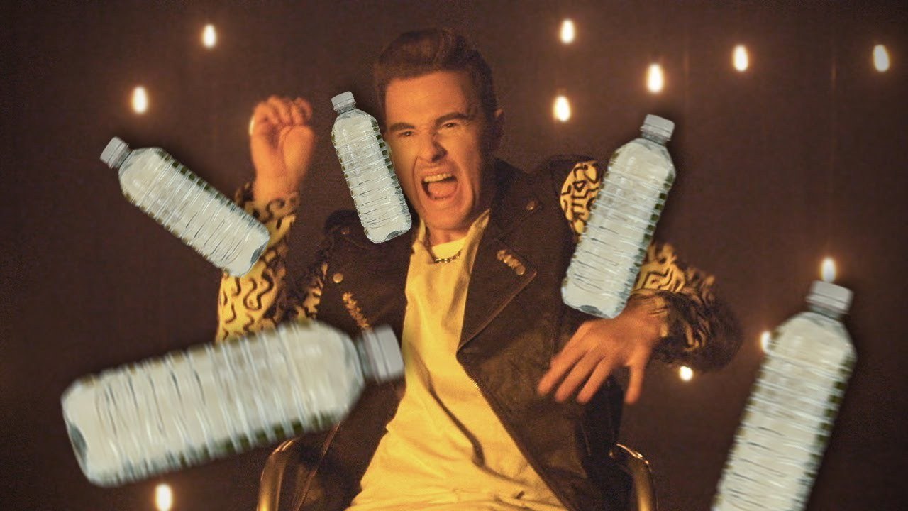 JUSTIN BIEBER BOTTLE BEATDOWN - "All That Matters" BLOOPERS!!!