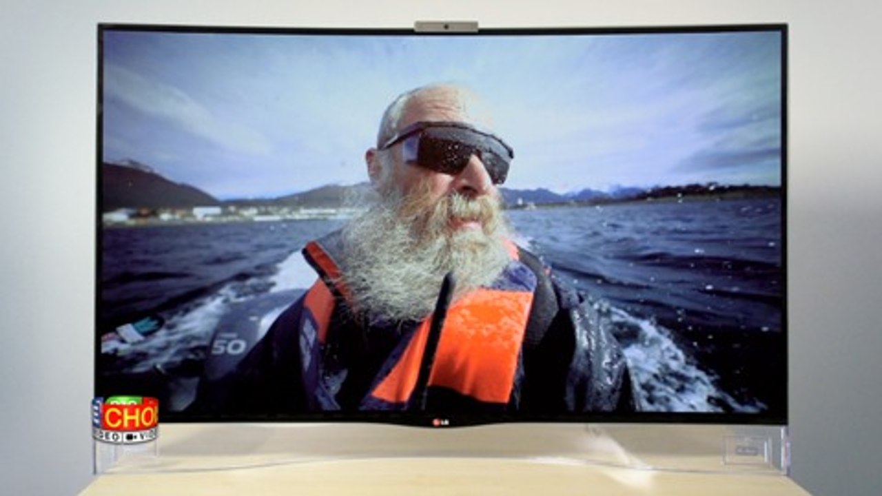 Téléviseur LG OLED incurvée - Prise en main