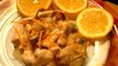 Bocconcini di POLLO ALL'ARANCIA con PORRO Chunks of orange chicken with Leek!!