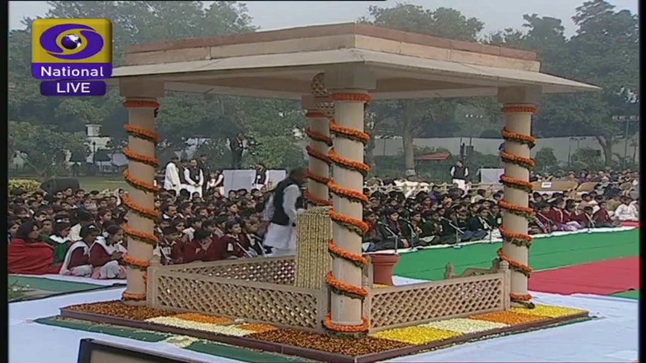 Sarva Dharma Prarthana Sabha - Martyrdom Day of Mahatma Gandhi Live - 30 Jan 2014 Part A
