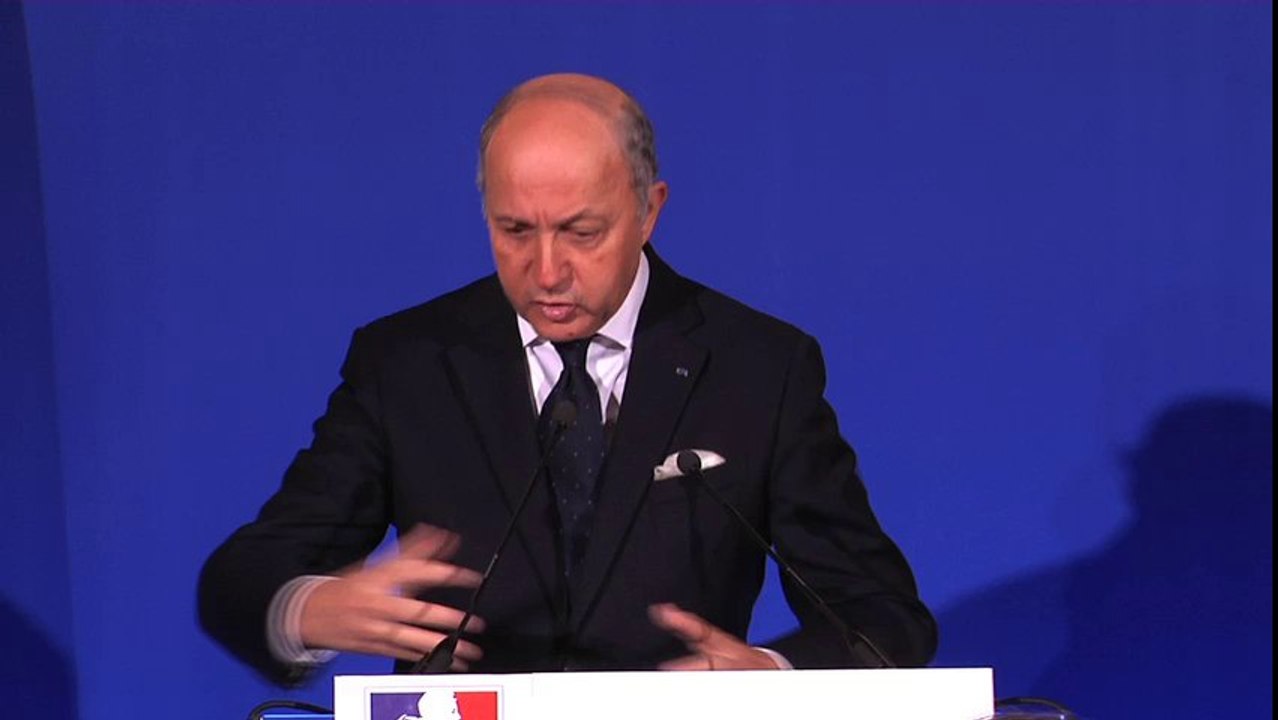 Voeux à la presse de Laurent Fabius (30 janvier 2014)