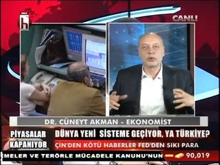 CÜNEYT AKMAN'LE PİYASALAR KAPANIRKEN 30 OCAK
