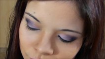 Easy Light Purple Smokey Eyes Tutorial mit der Petal Pusher Palette von Wet n Wild