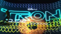Tron Skateboarding
