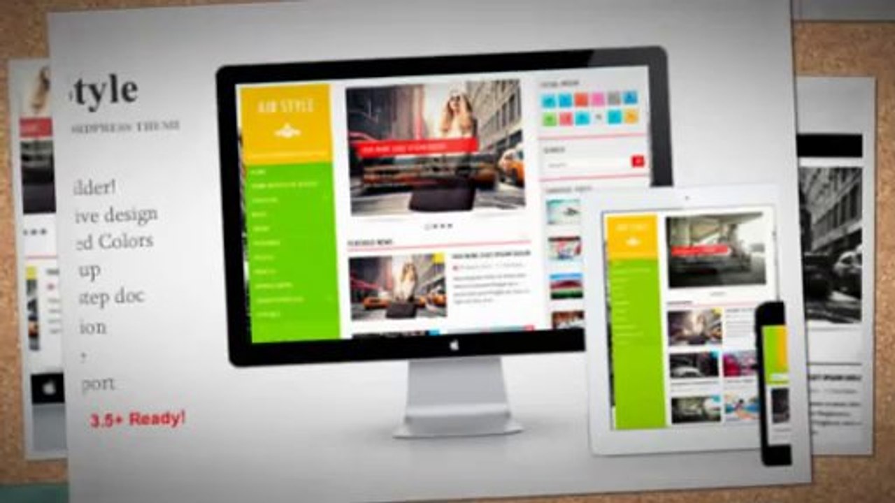 Air Style Responsive WordPress Magazine Theme Download