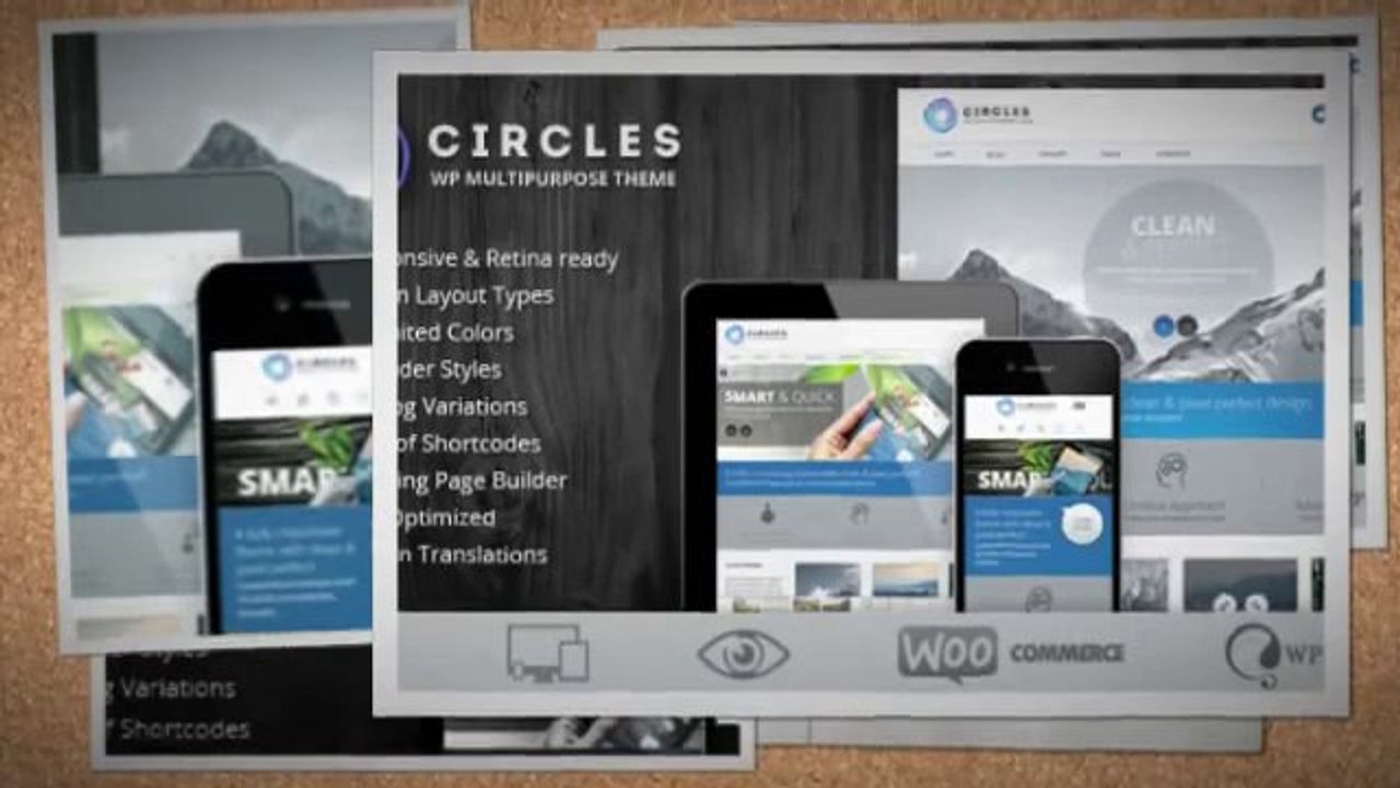 Circles Retina Responsive MultiPurpose Theme Download