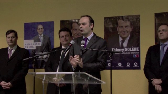 Edouard Philippe soutient Pierre-Mathieu Duhamel