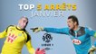 TOP 5 Arrêts Janvier - Ligue 1 / 2013-2014