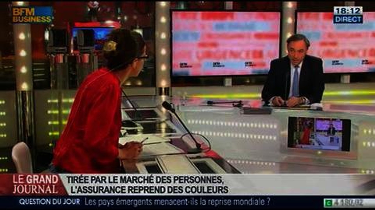Bernard Spitz, président de la Fédération française des sociétés d’assurance, dans Le Grand Journal – 30/01 1/4