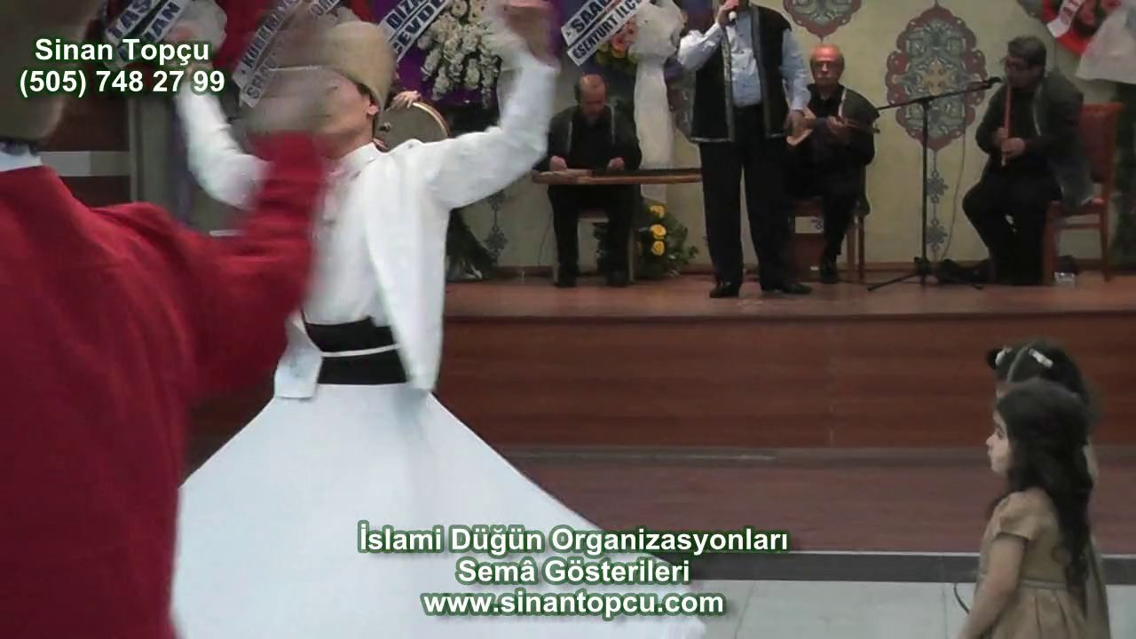 islami düğün organizasyonu semazen grubu istanbul ilahi grubu sinan  topçu