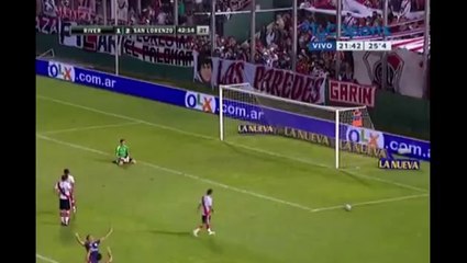 ¡¡Golazo de Correa (San Lorenzo) tras una maravillosa 'roulette'!!