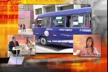 María Jara aseguró que en diciembre ya no habrán combis en la Av. Benavides