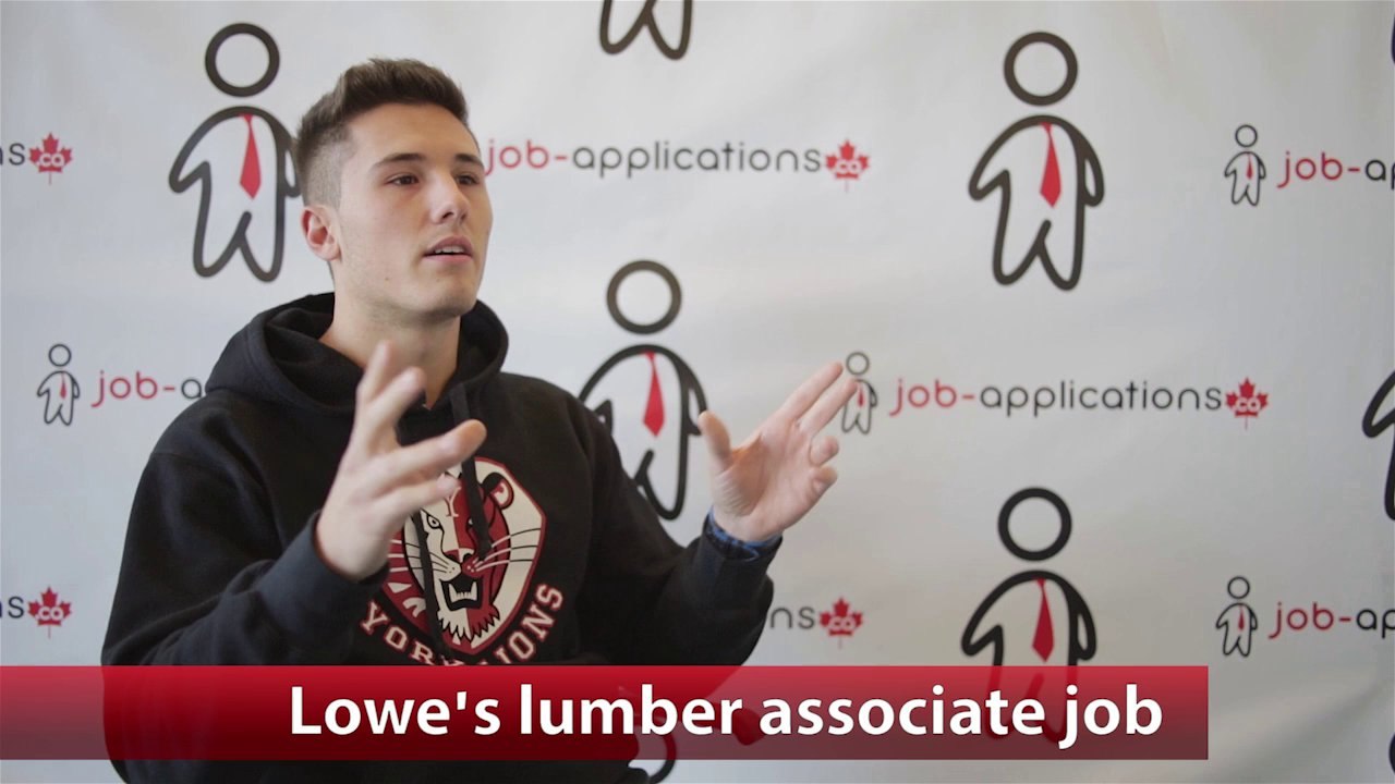 Lowe's Lumber Sales Associate
