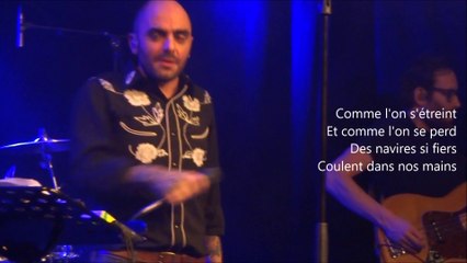 DA SILVA "Le coureur de fond" live@la Citrouille-Saint Brieuc-2014 - avec paroles