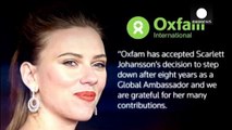 Scarlett Johansson deja Oxfam por su polémico anuncio