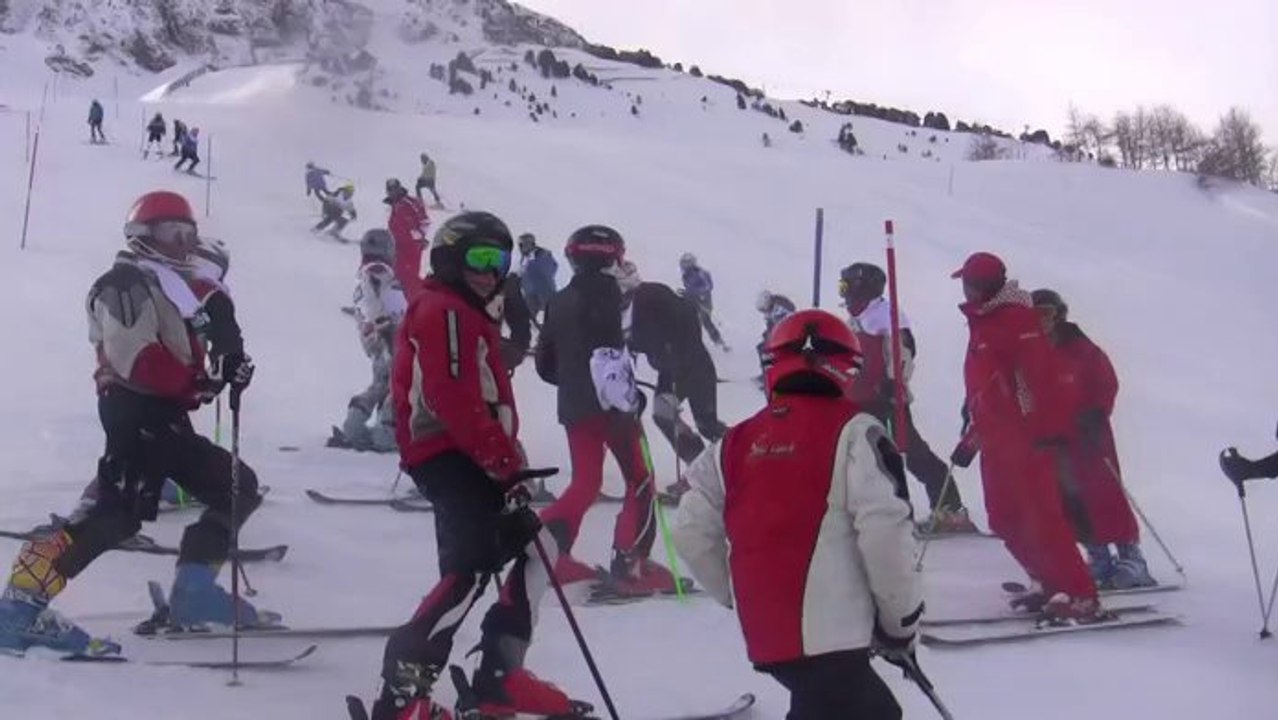 ski club cauterets,Tom gagne à La Mongie 1er manche 2014
