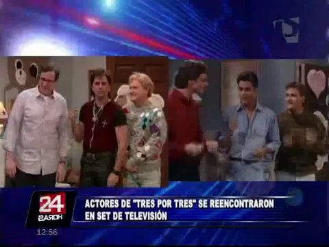 VIDEO: actores de 'Tres por tres' recrearon clásica escena de la serie
