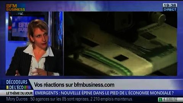Émergents: nouvelle épine dans le pied de l'économie mondiale ?, dans Les Décodeurs de l'éco - 30/01 2/5