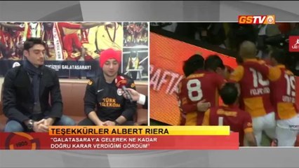 Albert Riera'dan veda açıklaması