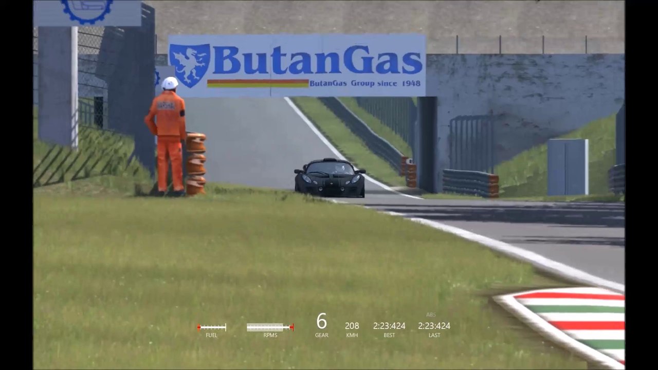 Assetto Corsa, Lotus Exige Scura, Monza, PC Gameplay HD 6770, HD