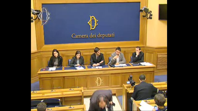 Roma - Conferenza stampa di Laura Castelli (12.12.13)