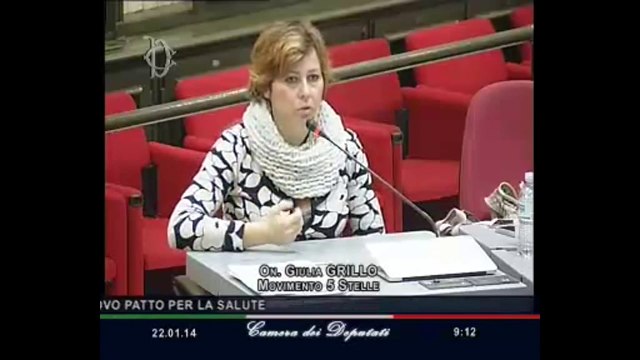 Roma - Patto per la salute, audizione Lorenzin (22.01.14)