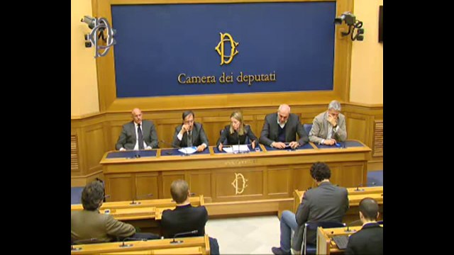 Roma - Conferenza stampa di Ignazio La Russa e Giorgia Meloni (20.01.14)