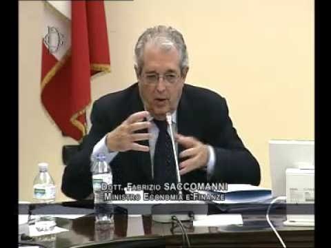 Roma - Audizione del Ministro Fabrizio Saccomanni (16.01.14)