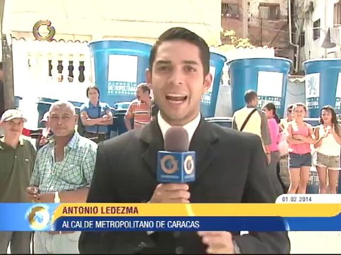 Alcaldía Metropolitana entregó tanques de agua en Petare