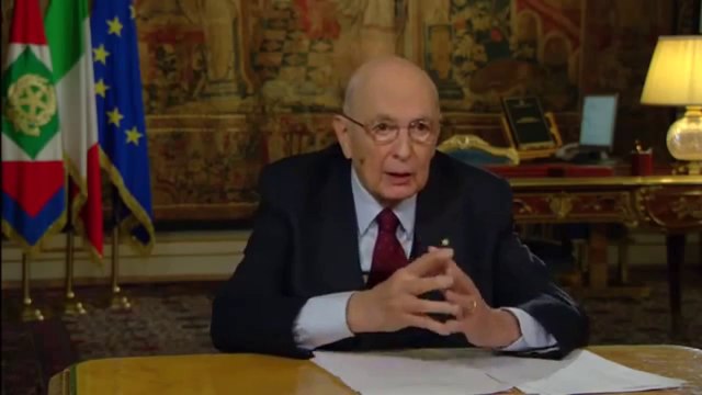 Napolitano - Messaggio di fine anno (31.12.13)