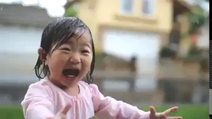Toddler's Reaction To Rain is Priceless