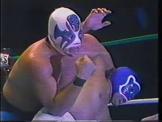 Atlantis vs. Blue Panther - EMLL 8/9/91