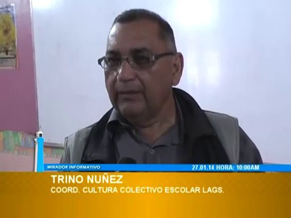 TRINO NUÑEZ: "mañana termina la semana de la zulianidad y llevaremos muestras a la vereda del lago" - 27.01.14