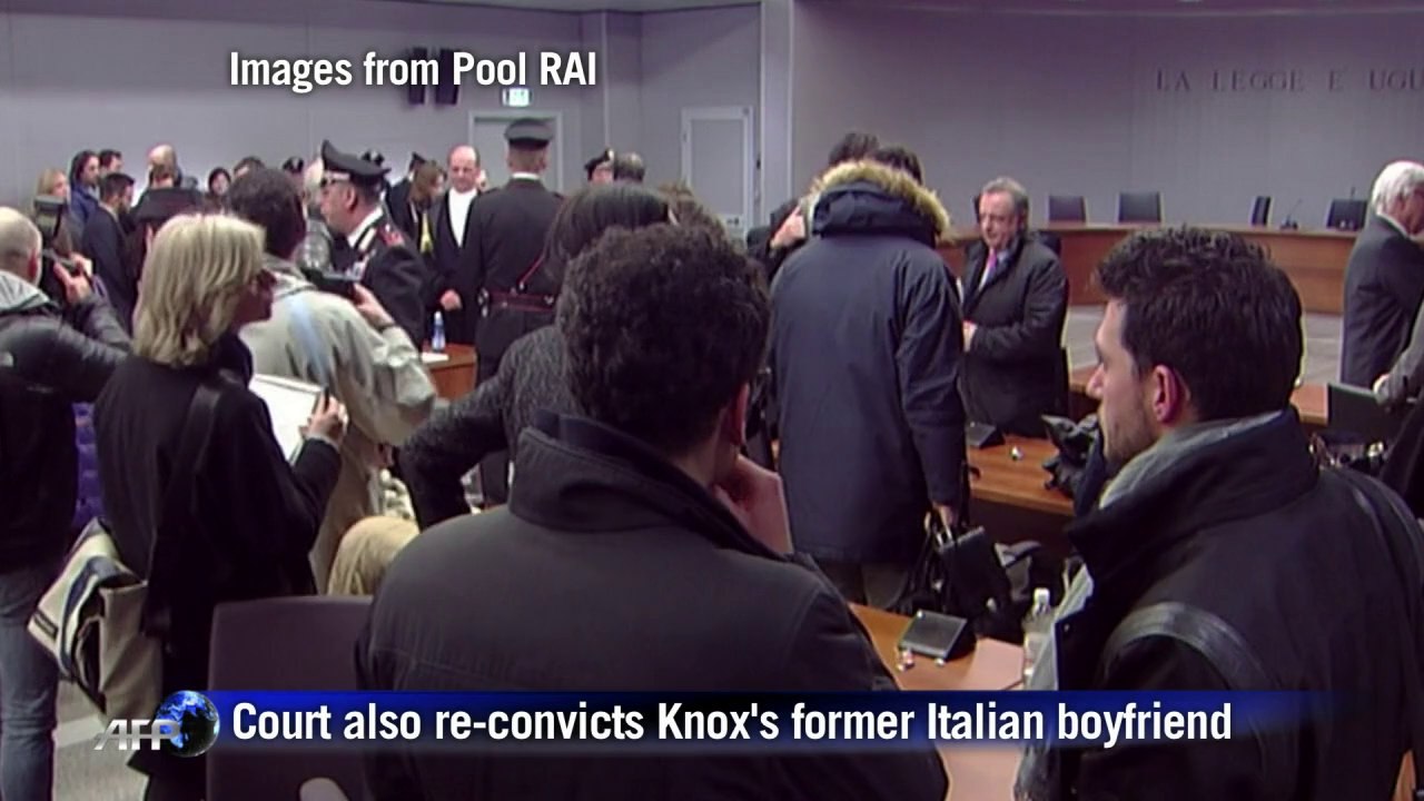 Italian court finds Amanda Knox guilty of murder