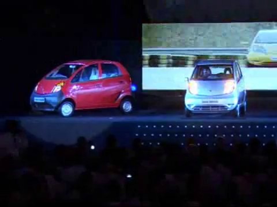 Lancement de la Tata Nano