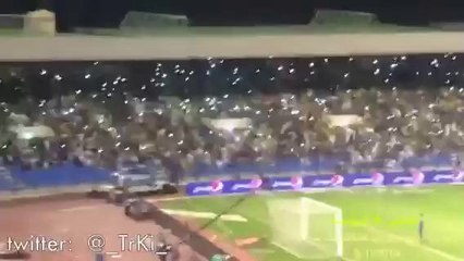 حركة الفلاشات في مباراة النهضه + دخول الحوسني لأول مره