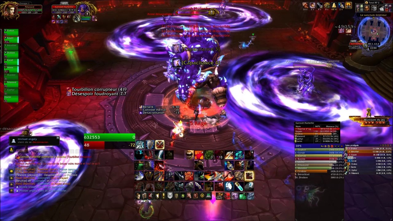 Down garrosh
