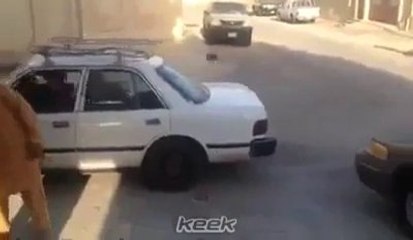 Two Nationalist are Fighting Pathan and Saudi