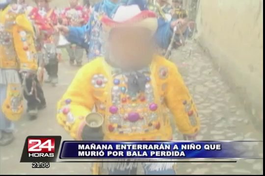 Falleció niño que fue impactado por bala perdida en Los Olivos