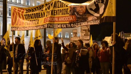 Protest over immigrant boat deaths in Athens