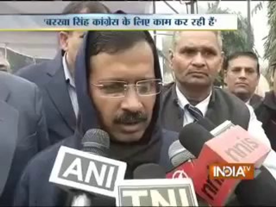 Kejriwal alleges DCW chief Barkha Singh for playing politics